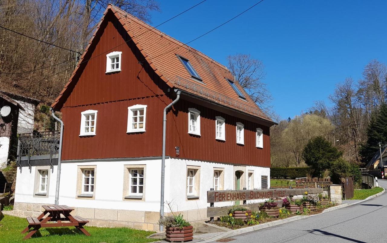 Ferienhaus Bildhauer Thiele Ottendorf  Exterior foto